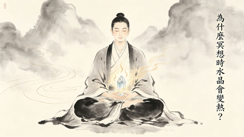 為什麼冥想時水晶會變熱？